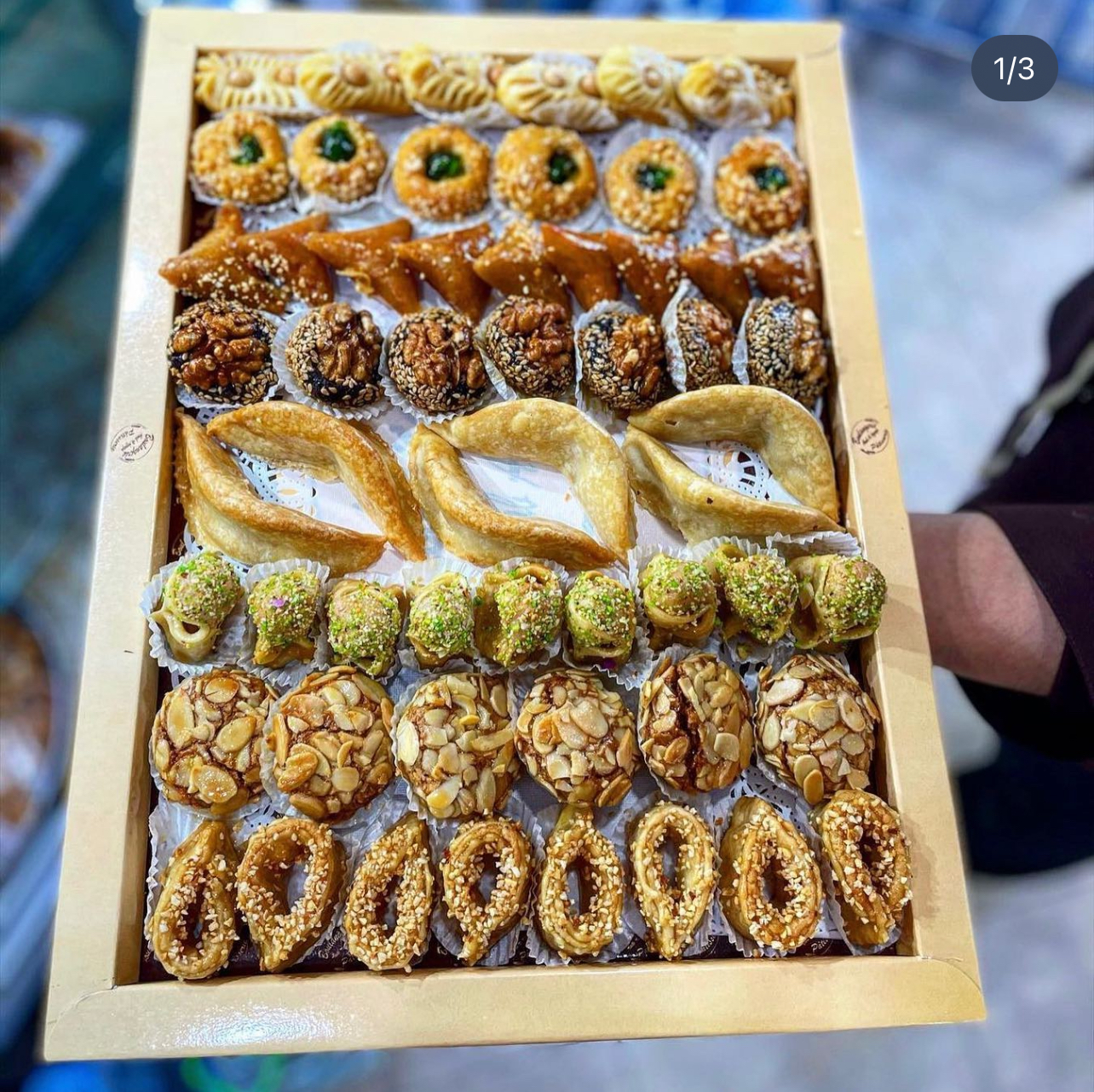Moroccan sweets in marrakech